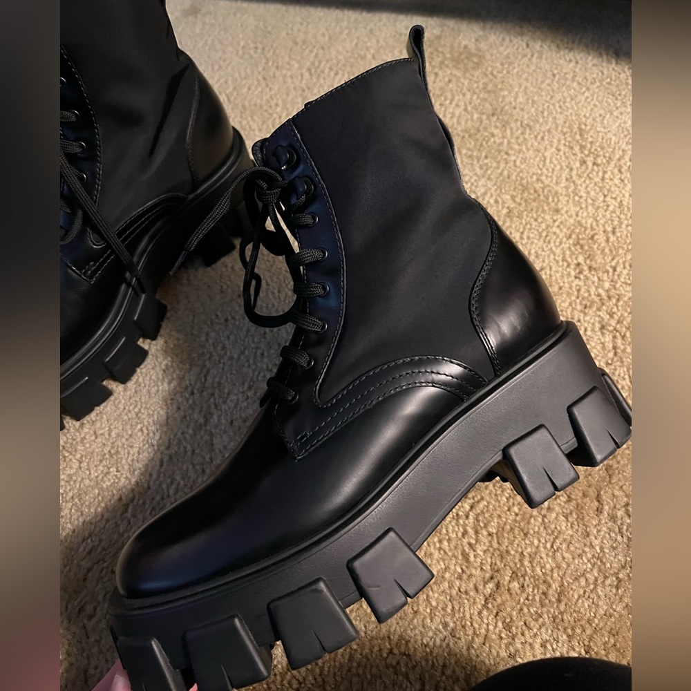 Prada monolith boots EU 39 1/2